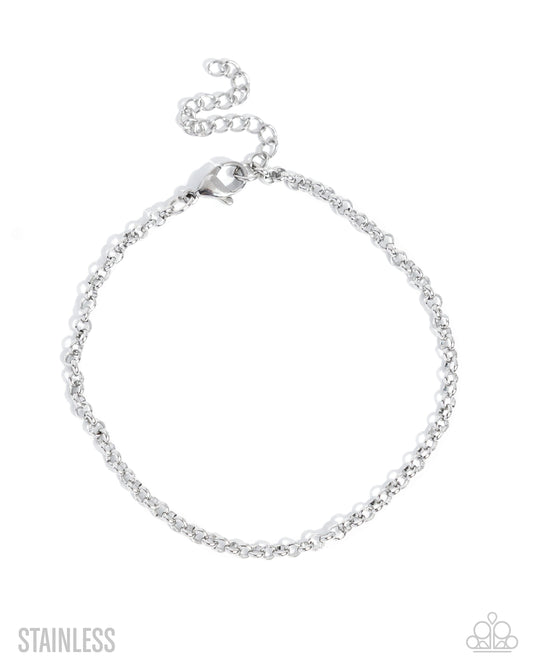 Neutral Novelty - Silver Men's  Bracelet