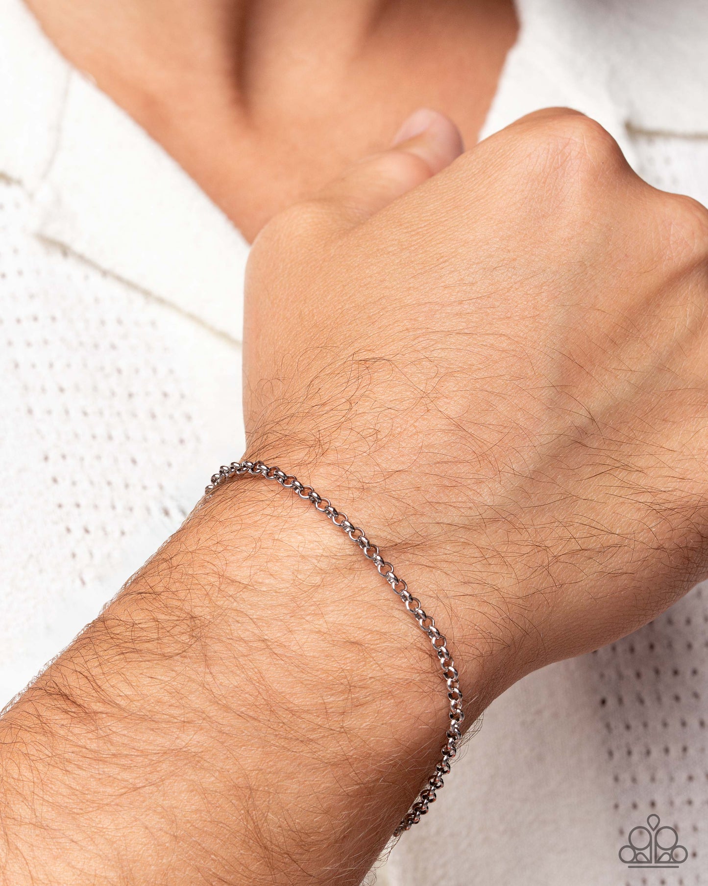 Neutral Novelty - Silver Men's  Bracelet