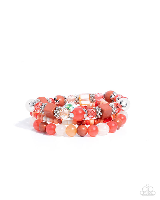 Angelic Array - Orange Bracelet