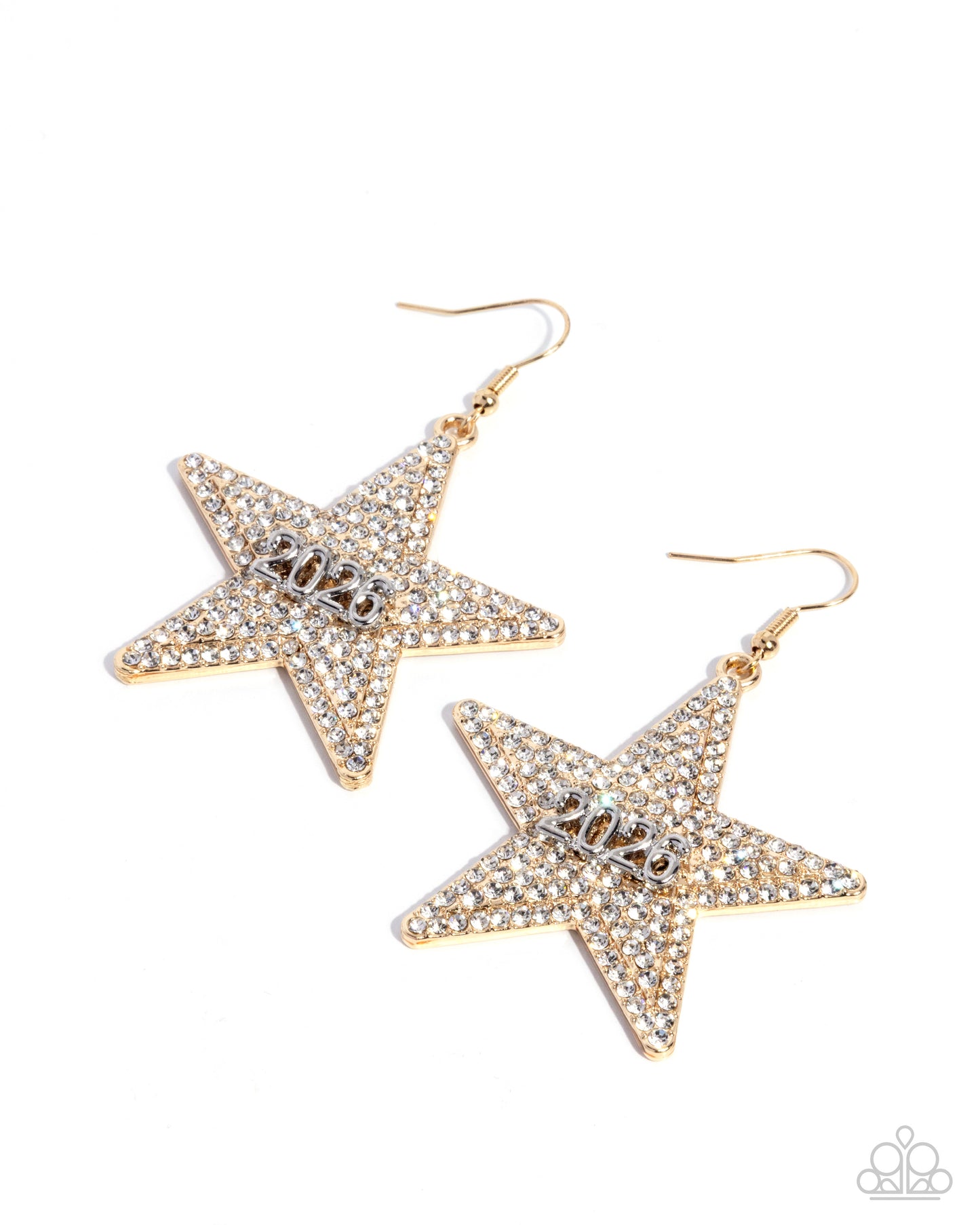 Celebratory Character Earrings - Gold