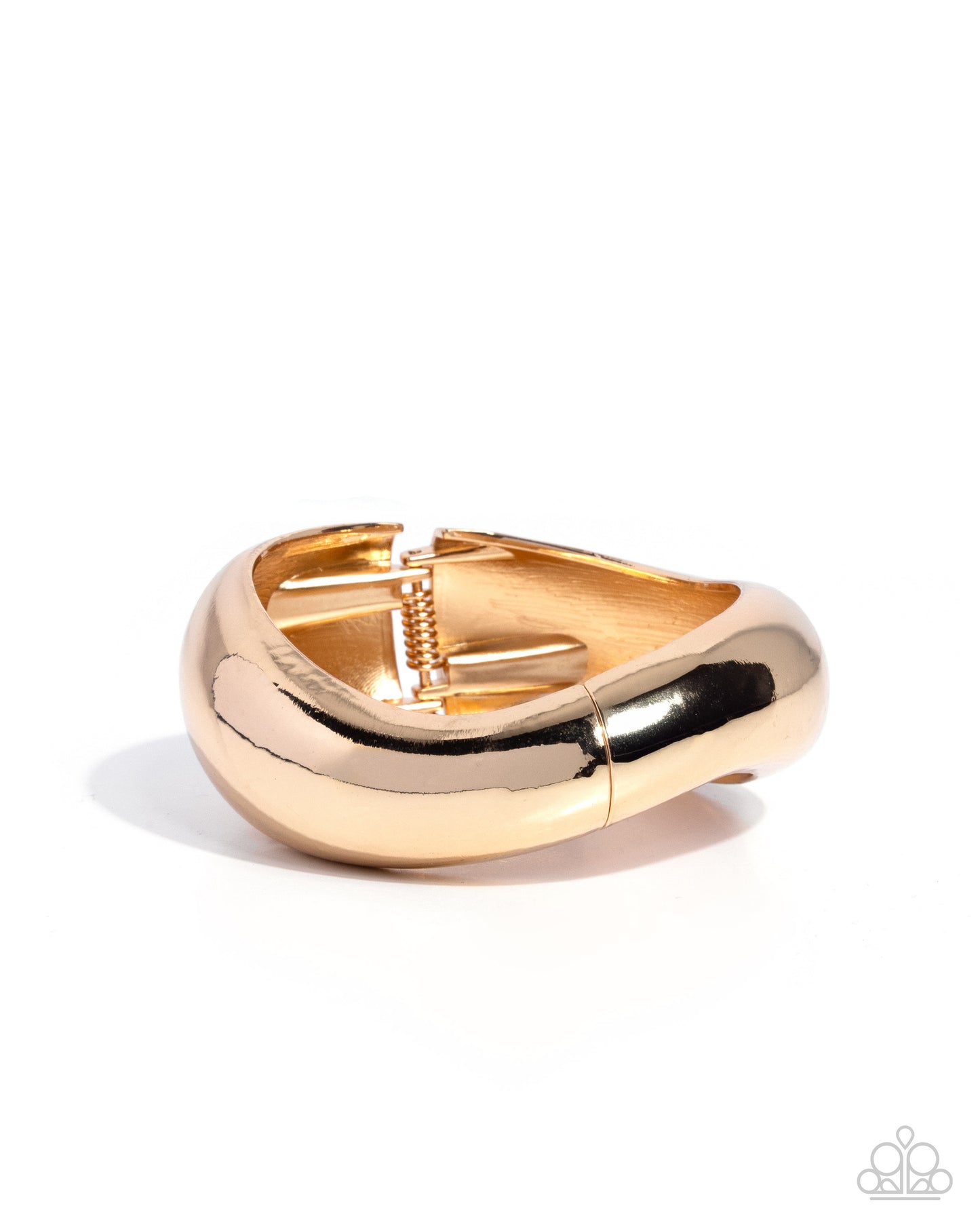 Fearless Fame Bracelet - Gold Hinge Bracelet