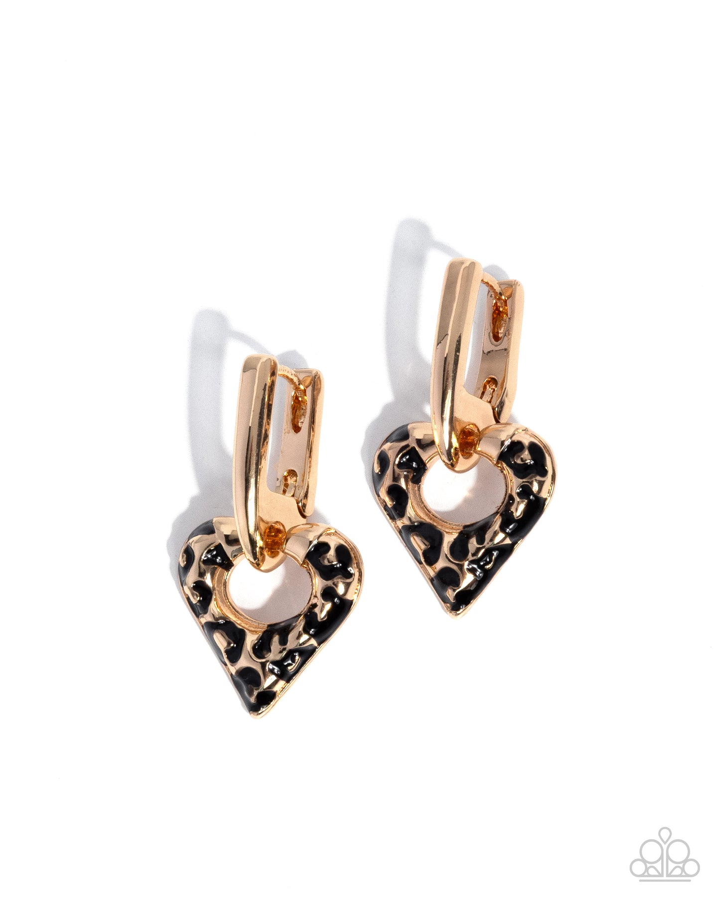 Cheetah Chemistry - Gold Hinge Earrings
