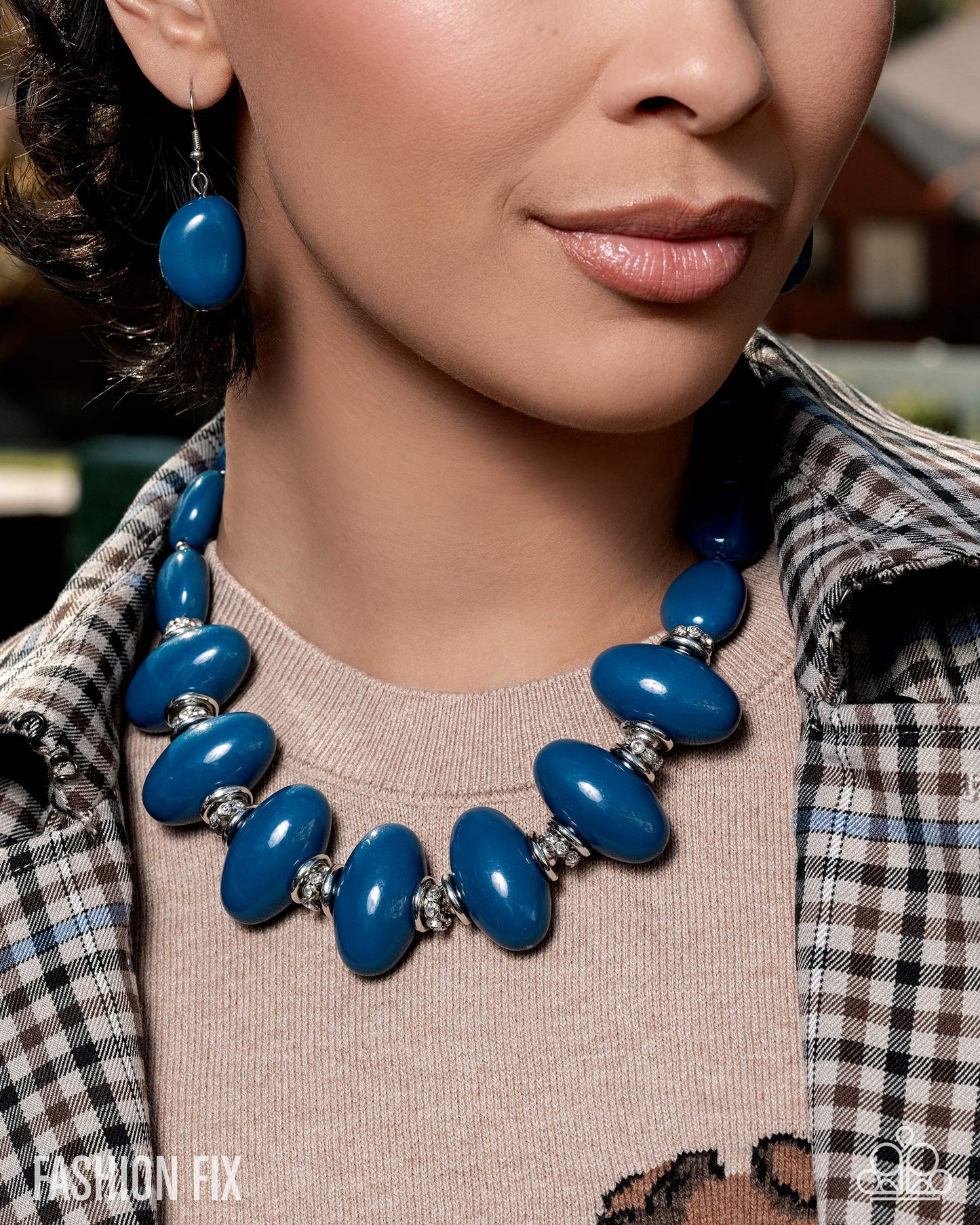 Tangible Tradition Necklace - Blue