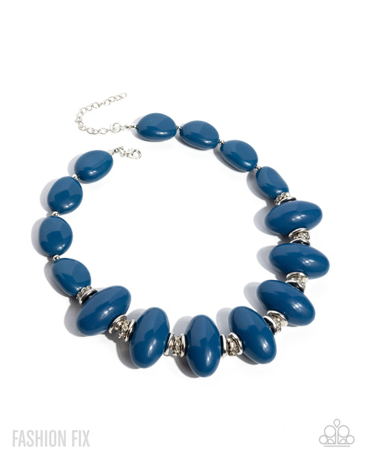 Tangible Tradition Necklace - Blue