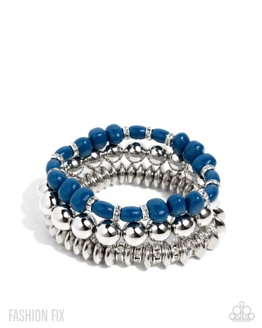 Timeless Tangibility Bracelet - Blue