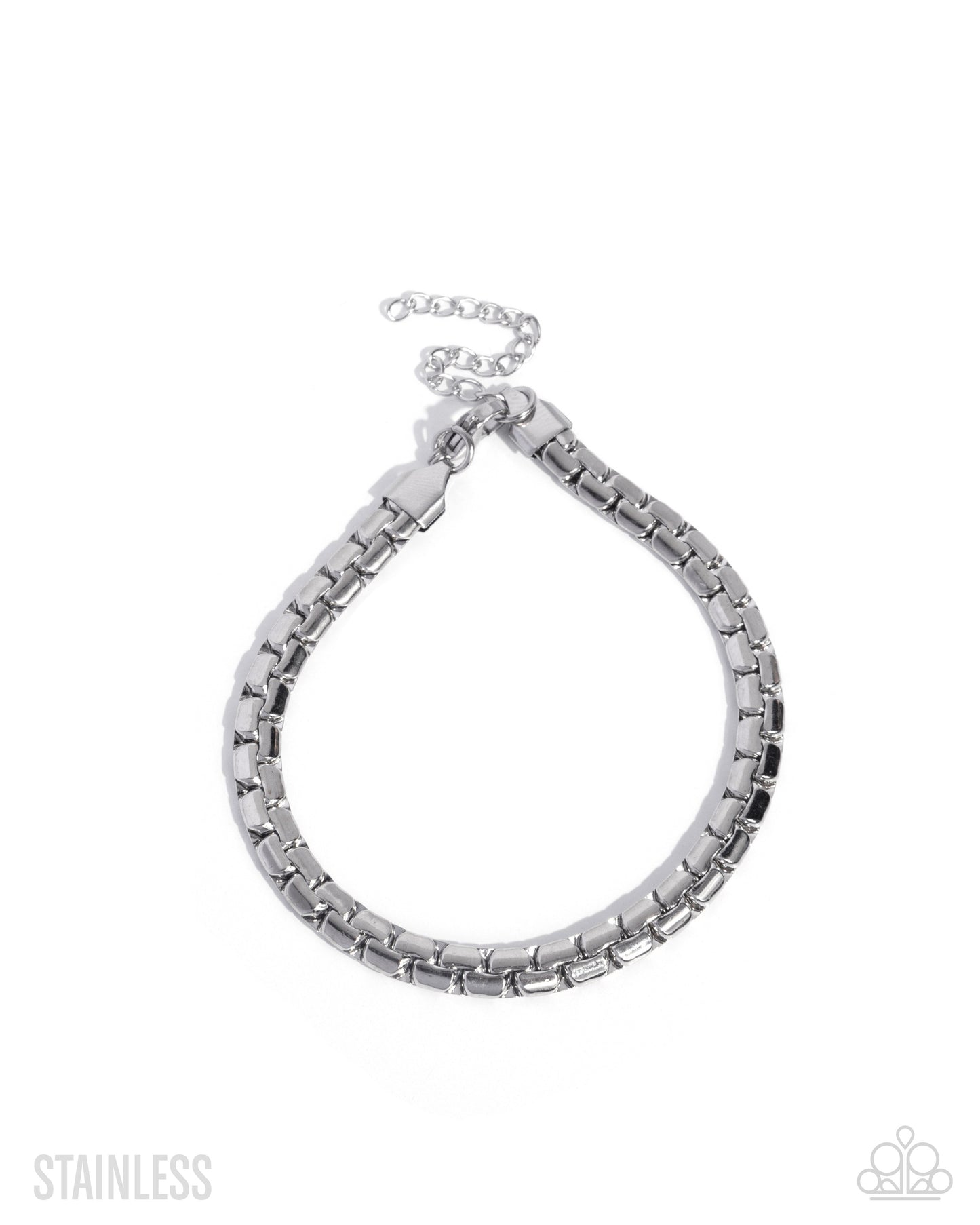 Balanced Bravado - Silver Men's Bracelet - Stainless Steel