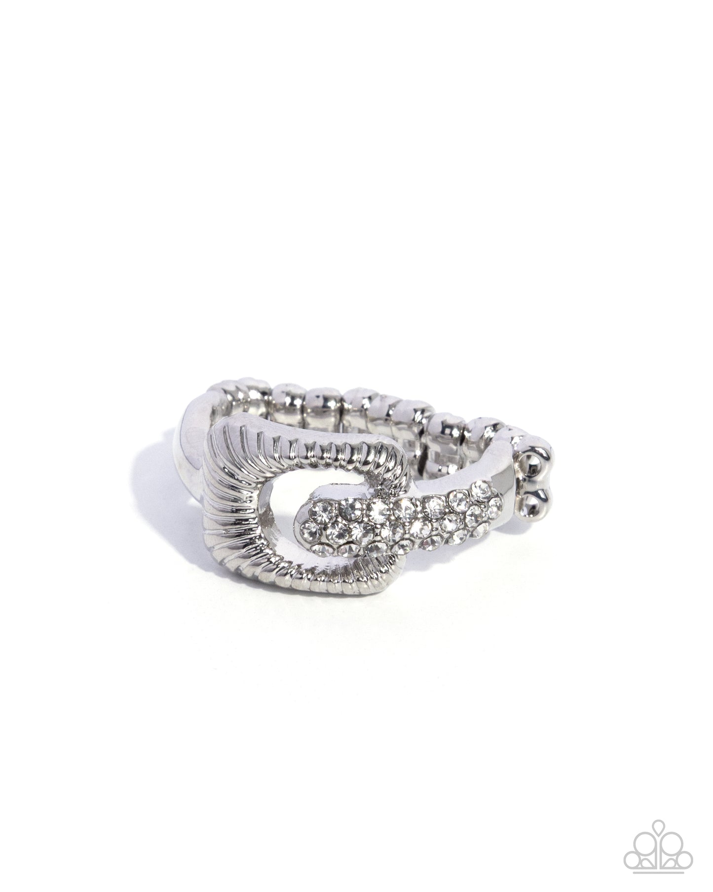 Captivating Confidence - White Ring