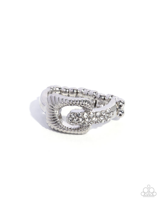 Captivating Confidence - White Ring