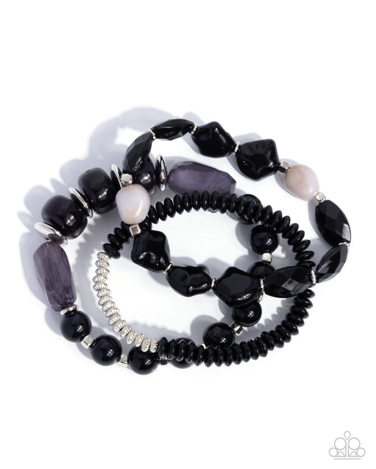 Dancing Detour - Black Bracelet
