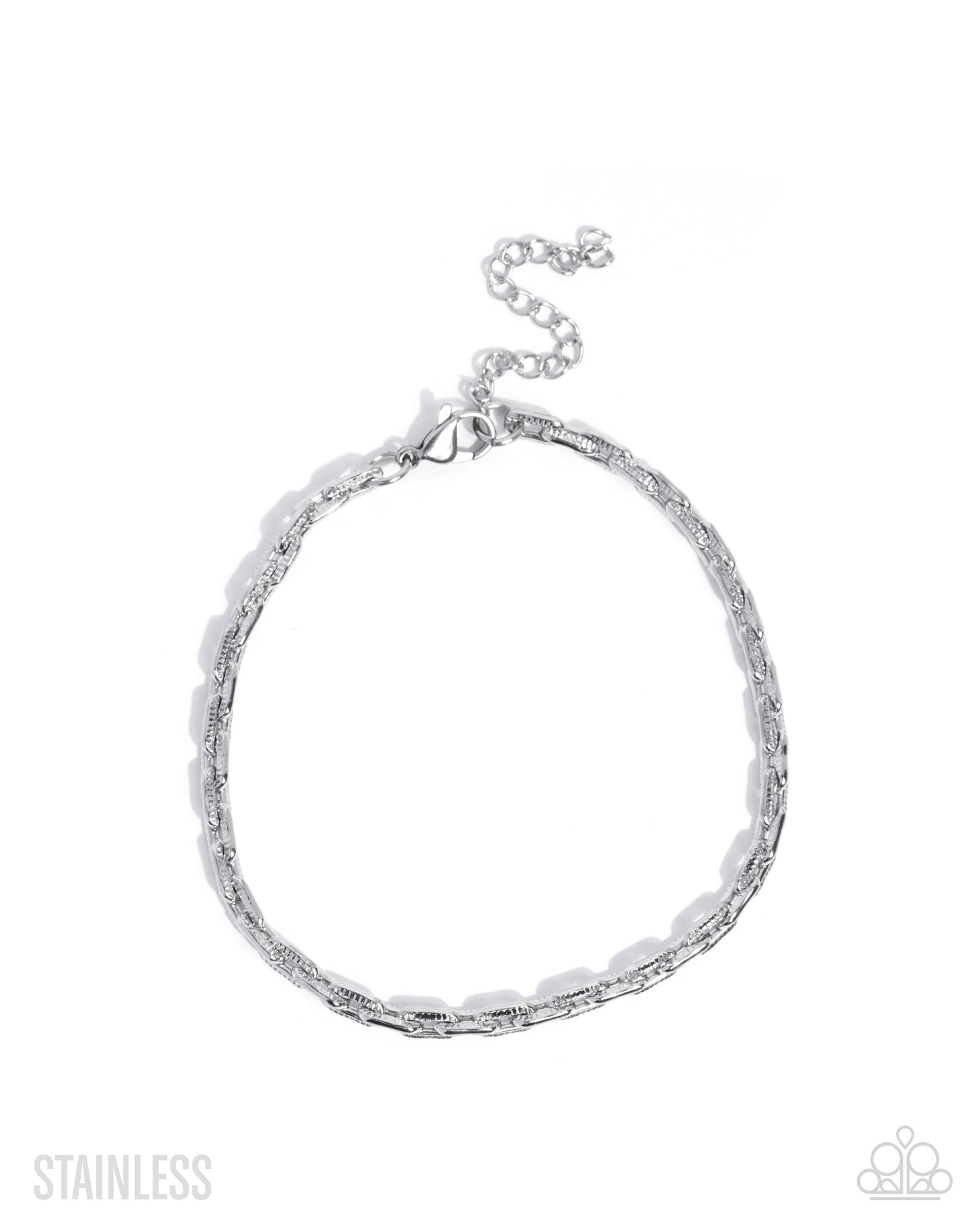 Trailblazing Tourist - Silver Stainless Steel Bracelet