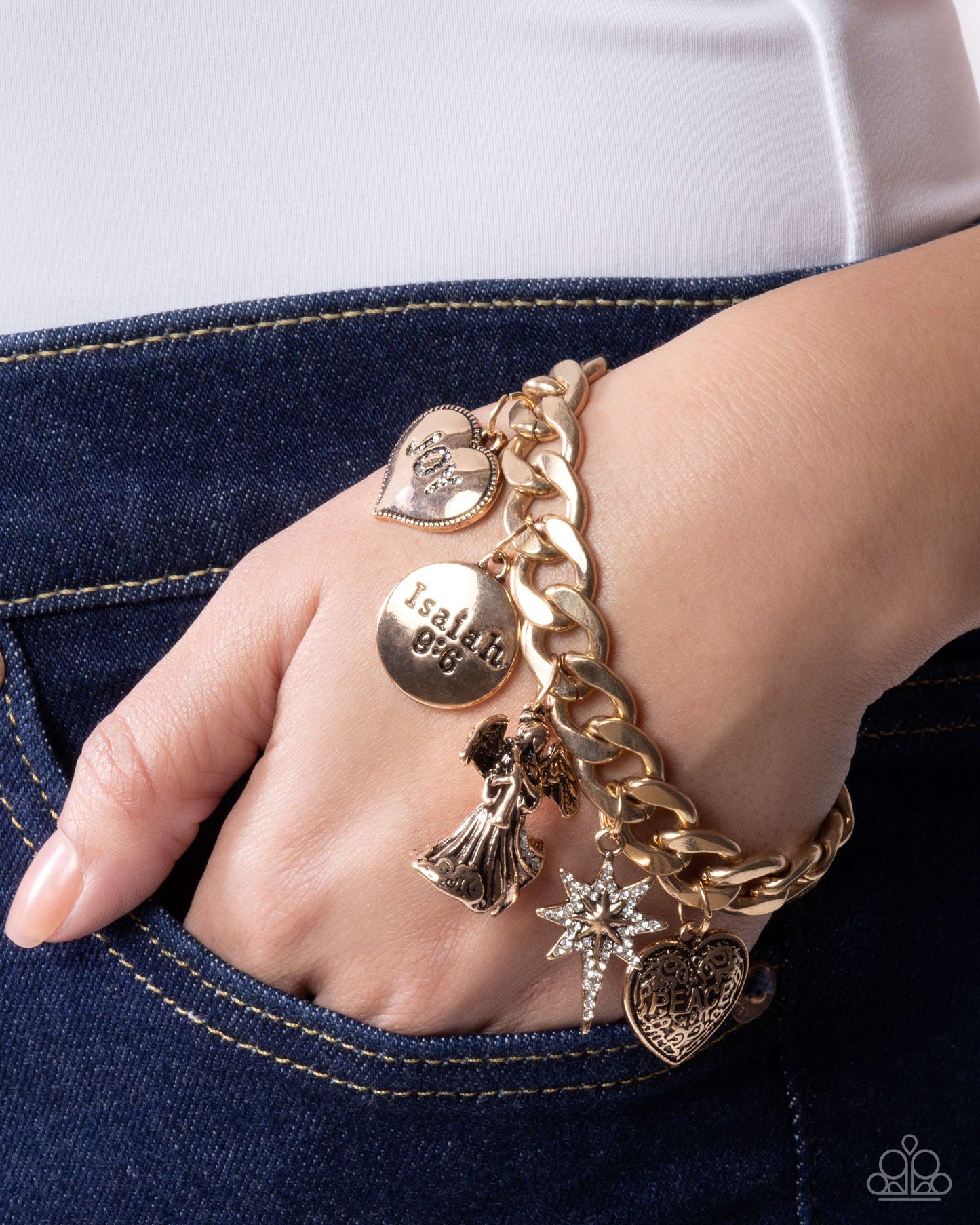 Savior is Born - Gold Inspiration Bracelet