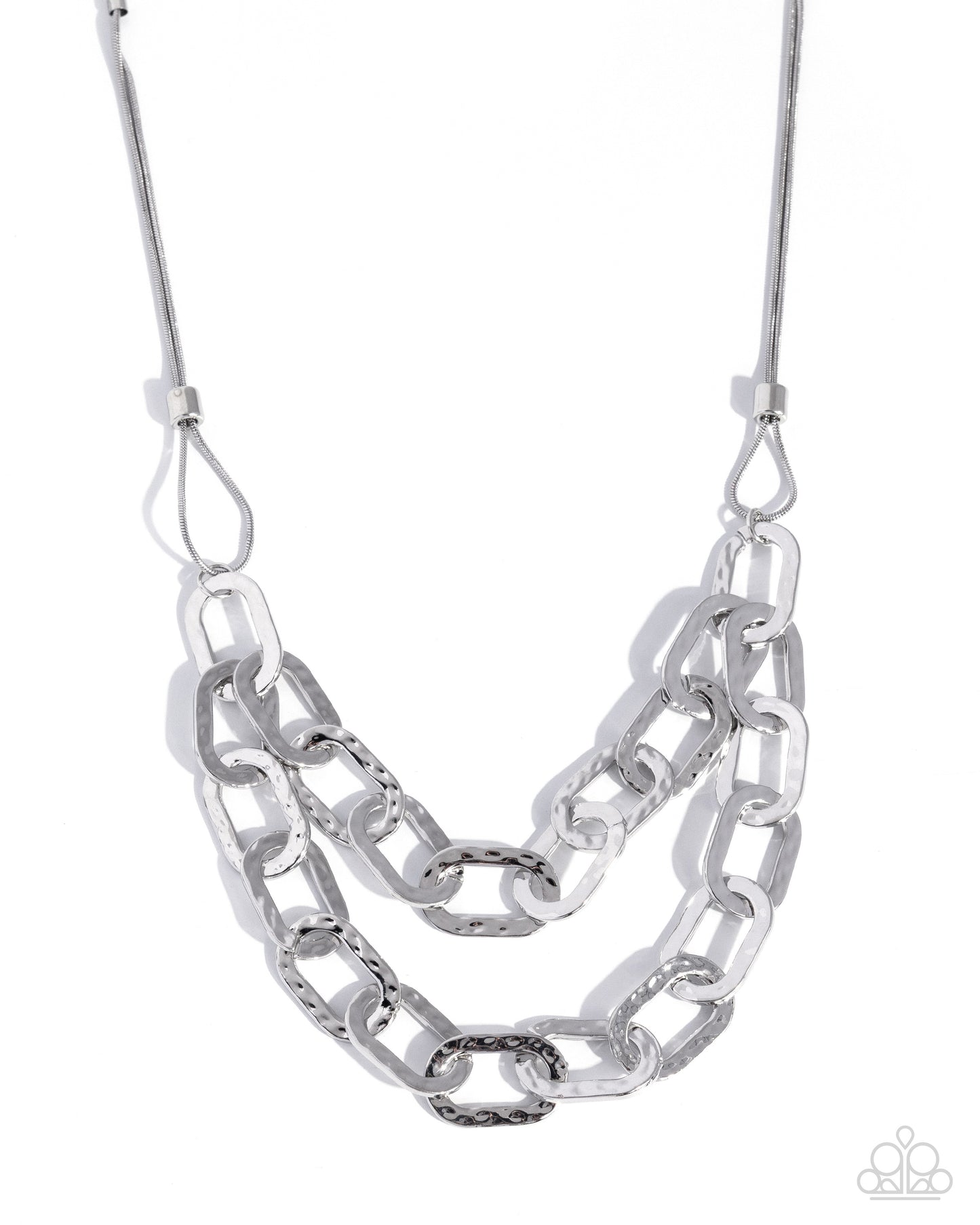 Perceptive Pattern - Silver Necklace