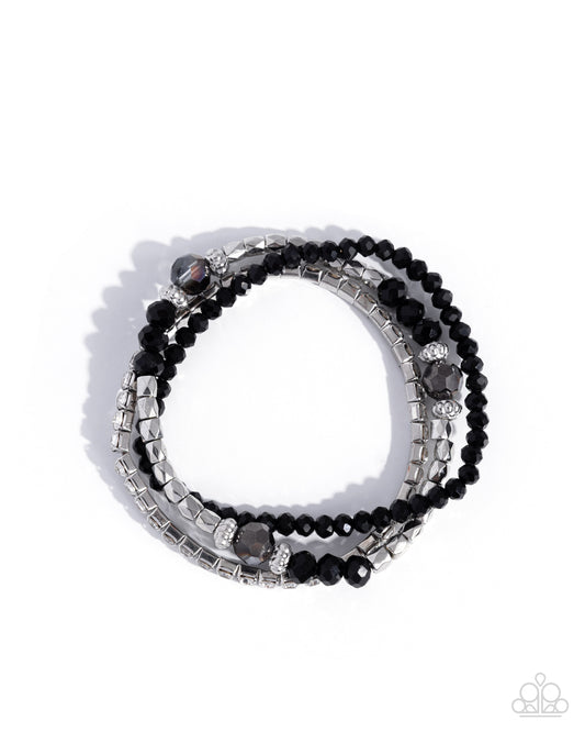 Equal Elegance - Black Bracelet