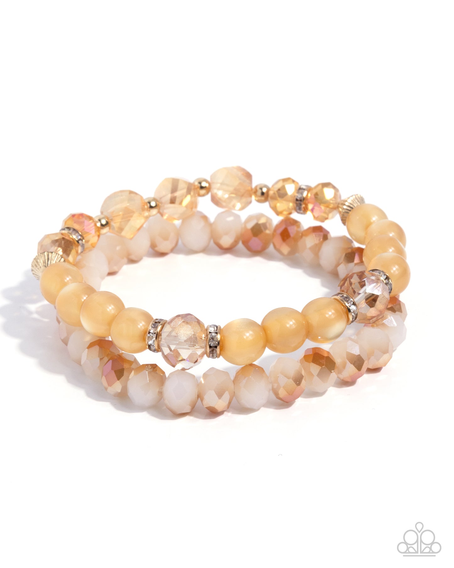 Fashionable Freedom - Orange Bracelet