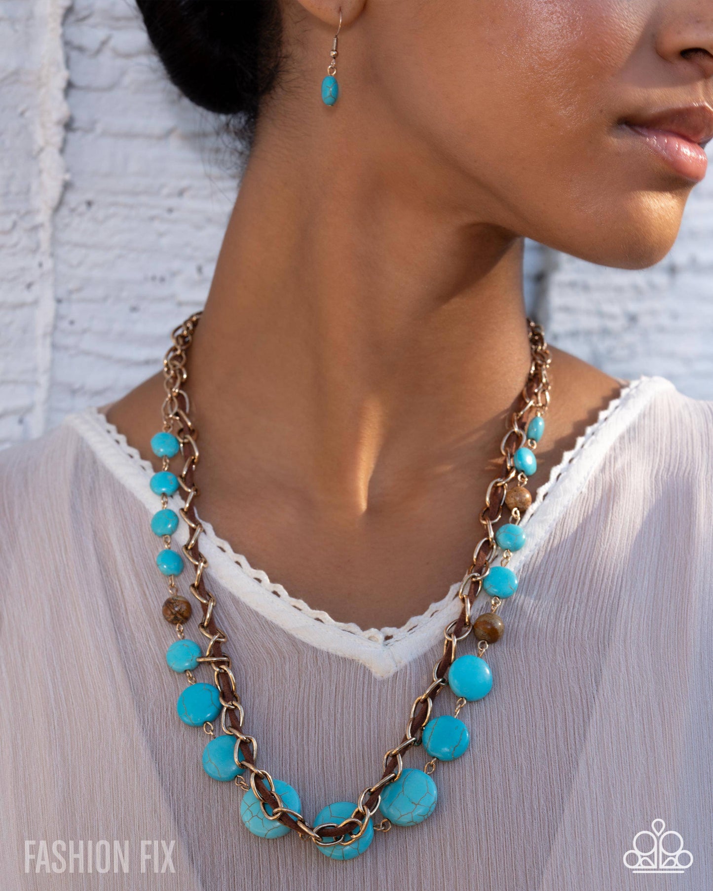 Simply Santa Fe - Playful Progression Necklace & Spirited Sequence Bracelet Set