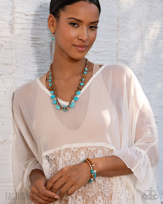 Simply Santa Fe - Playful Progression Necklace & Spirited Sequence Bracelet Set