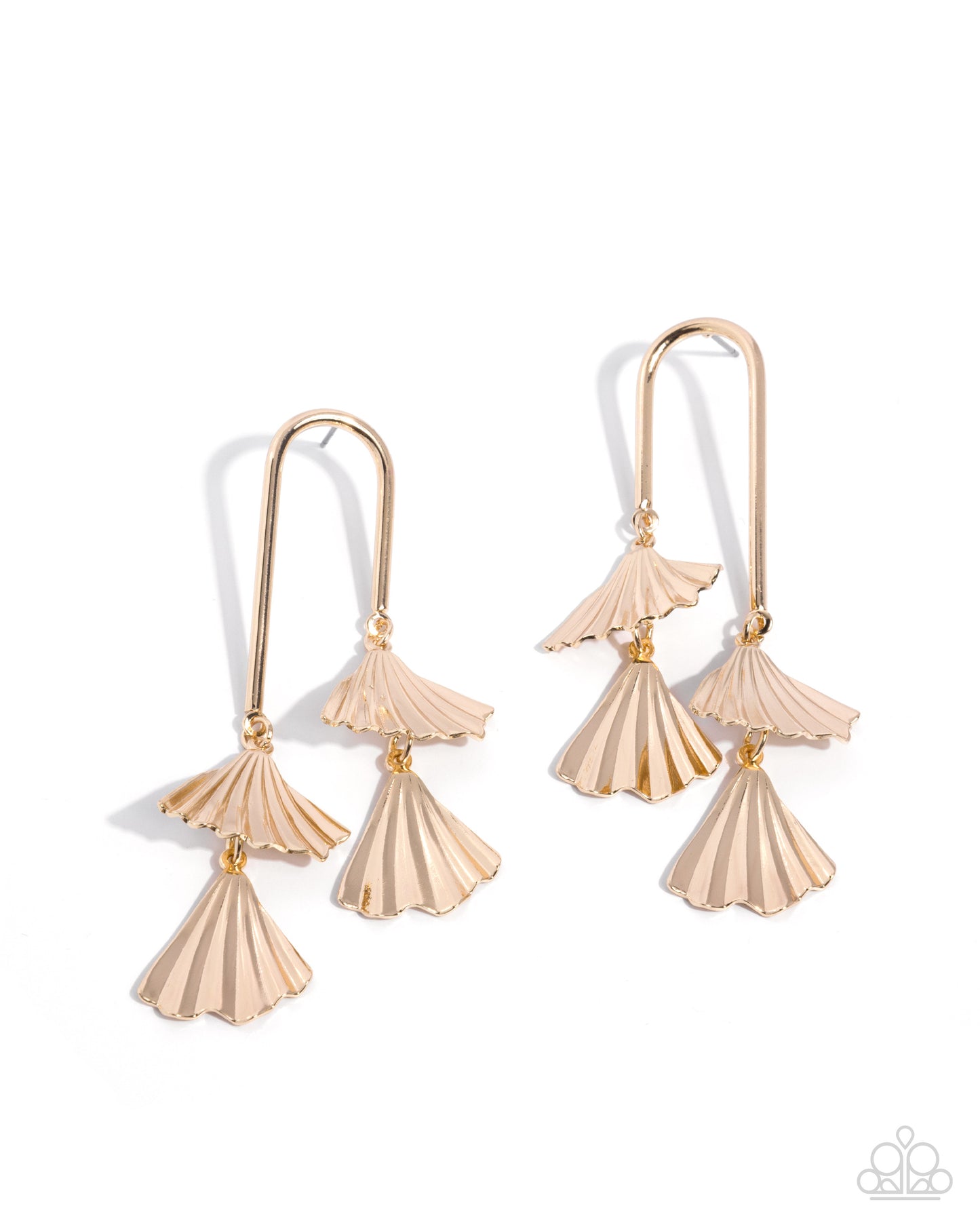 Bell Flower Beauty - Gold Earrings