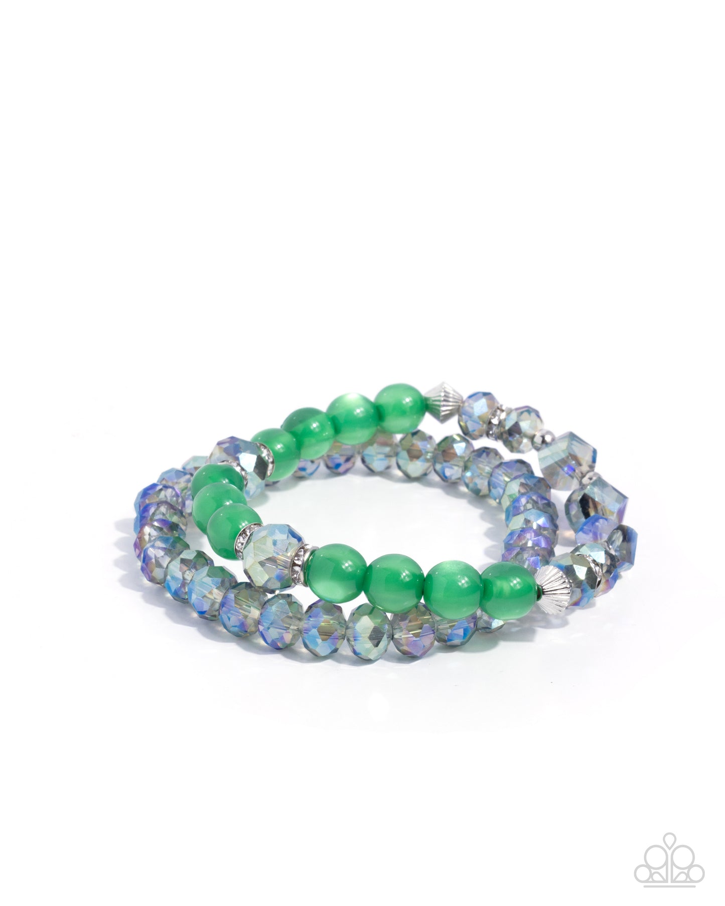 Fashionable Freedom - Green Bracelet