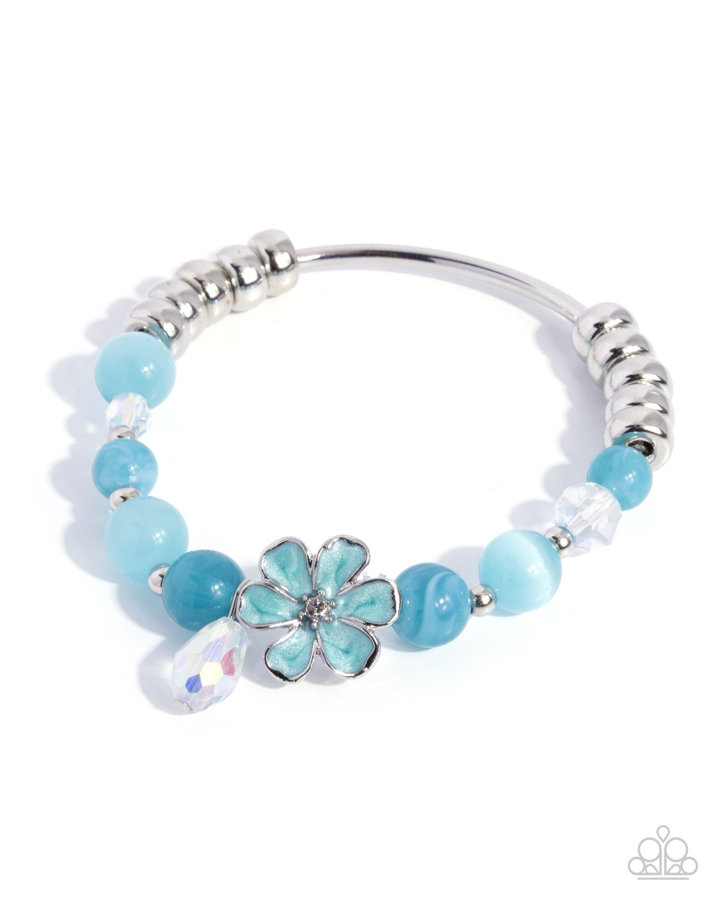Stunning Spring - Blue Bracelet