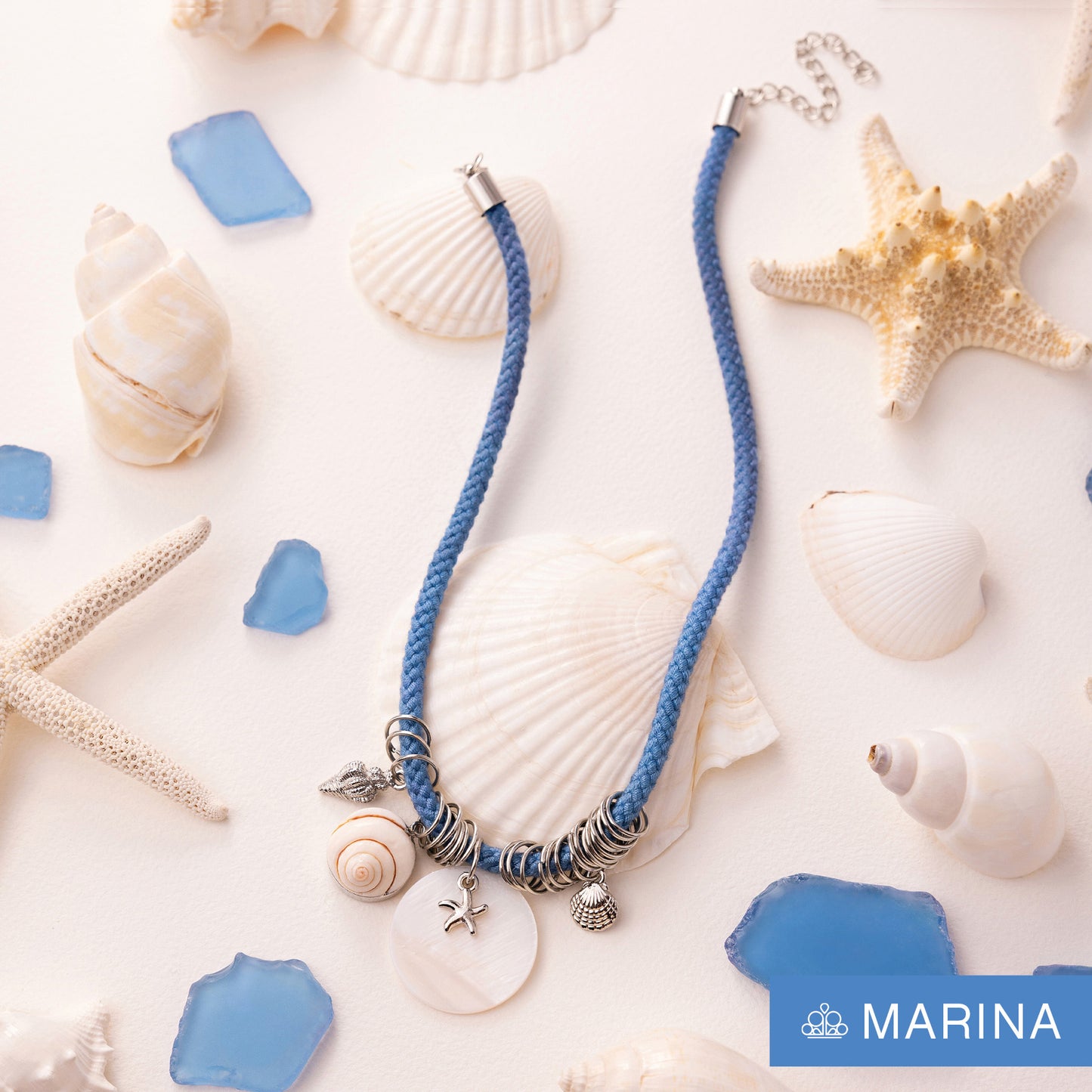 Coastal Combination - Blue Necklace