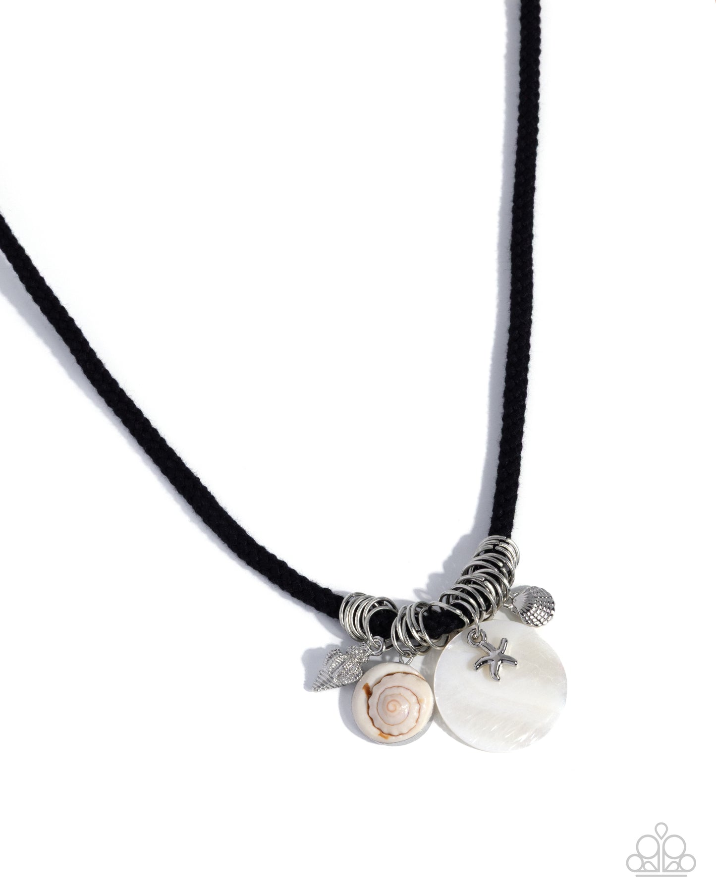 Coastal Combination - Black Necklace - Beachy
