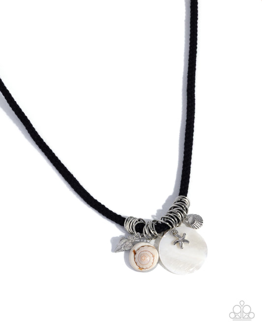 Coastal Combination - Black Necklace - Beachy