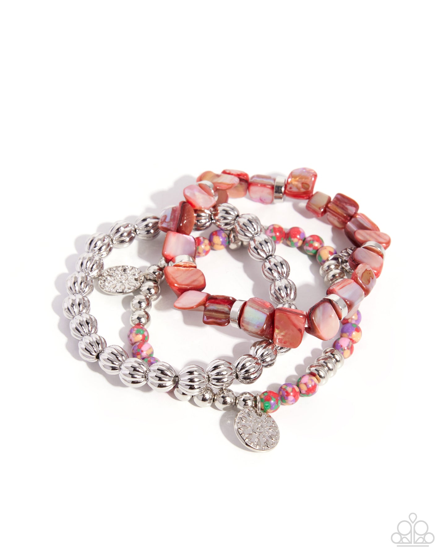 Sunshine Stack - Red Bracelet