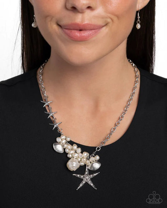Cabo Coast Starfish Silver Necklace