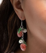 Seize the Strawberries Earrings
