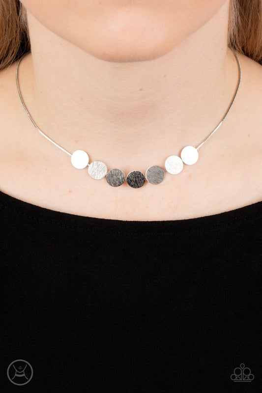 Shimmer Glimmer Silver Necklace