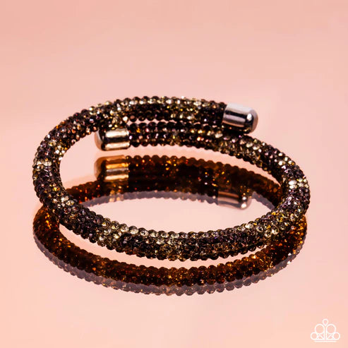 Stageworthy Sparkle Multi Coil Bracelet