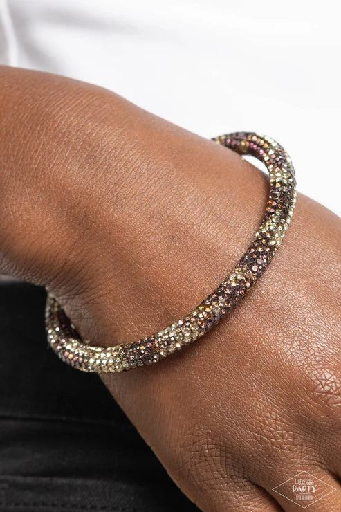 Stageworthy Sparkle Multi Coil Bracelet