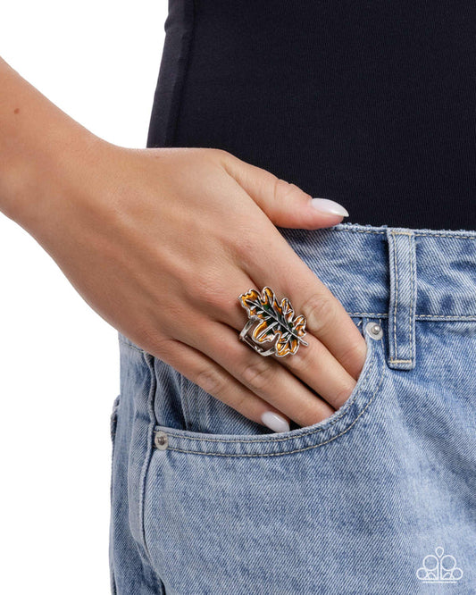 Thankful Treasure Green  Ring