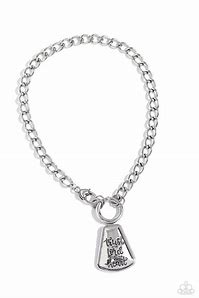 Trust and Believe Silver Necklace