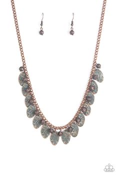 Vintage Gardens Brass Necklace