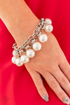Wall Street Fashion Fix Set - One-Way WALL STREET - Silver & Pearls