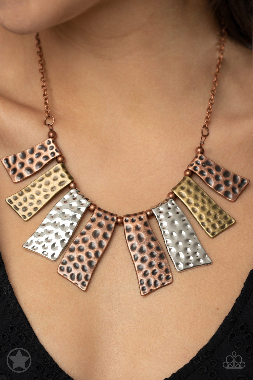 A Fan of the Tribe Multi Necklace