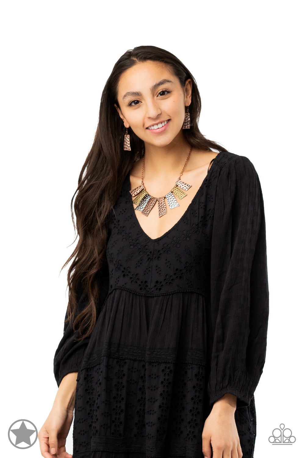 A Fan of the Tribe Multi Necklace
