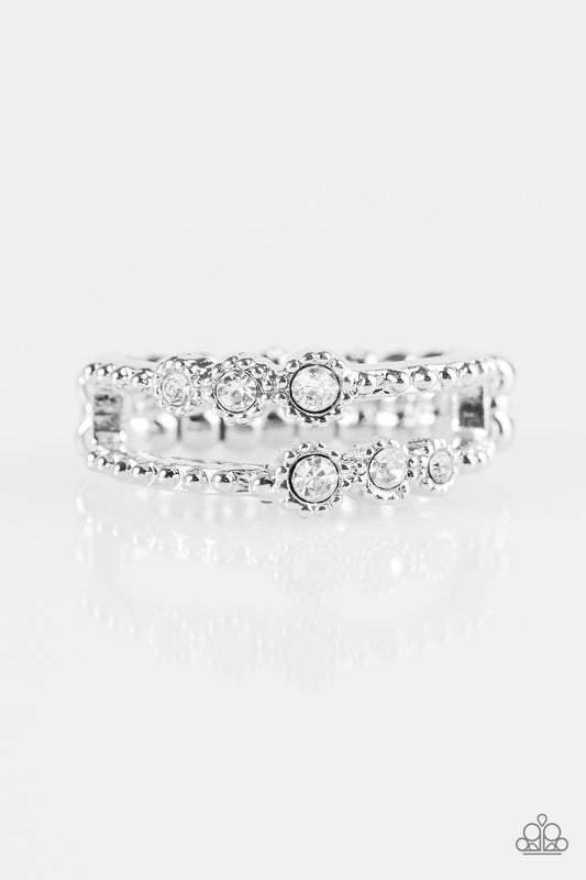 Star Gaze - Silver w/Rhinestones Ring