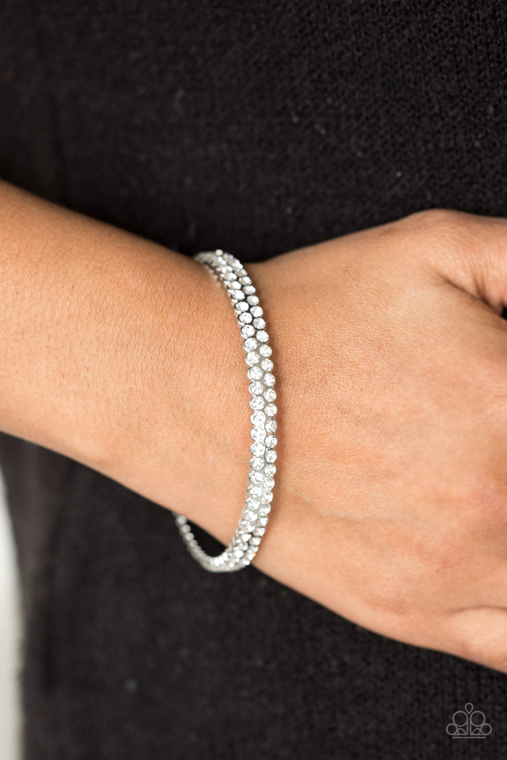 Decked Out In Diamonds - White