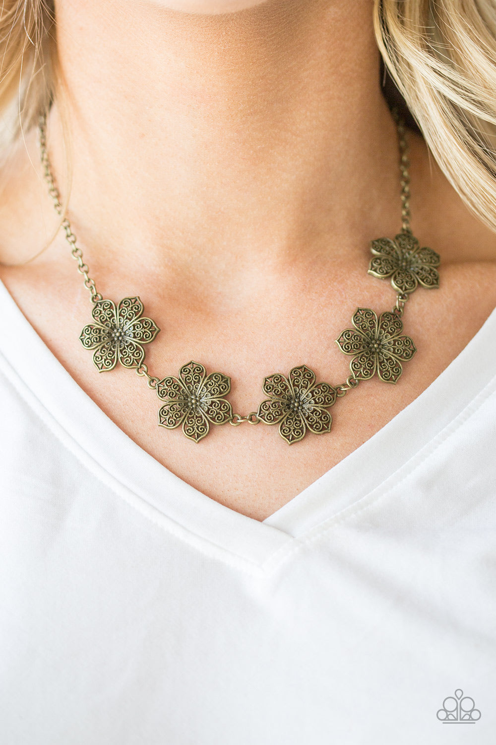 Island Maven - Brass Necklace