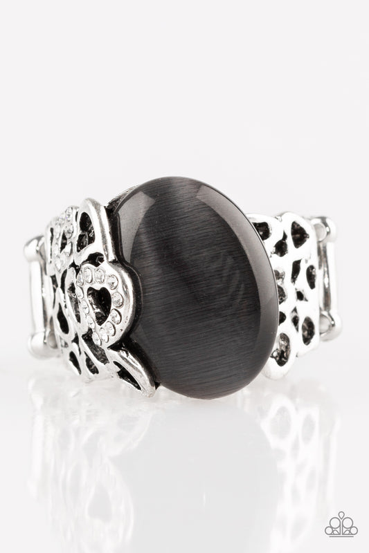 So In Love - Silver w/Black Ring