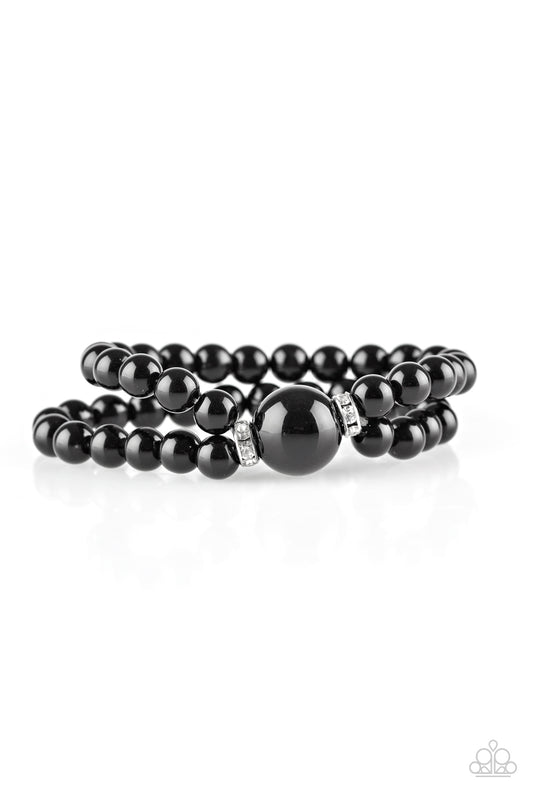 Romantic Redux  Bracelet - Black