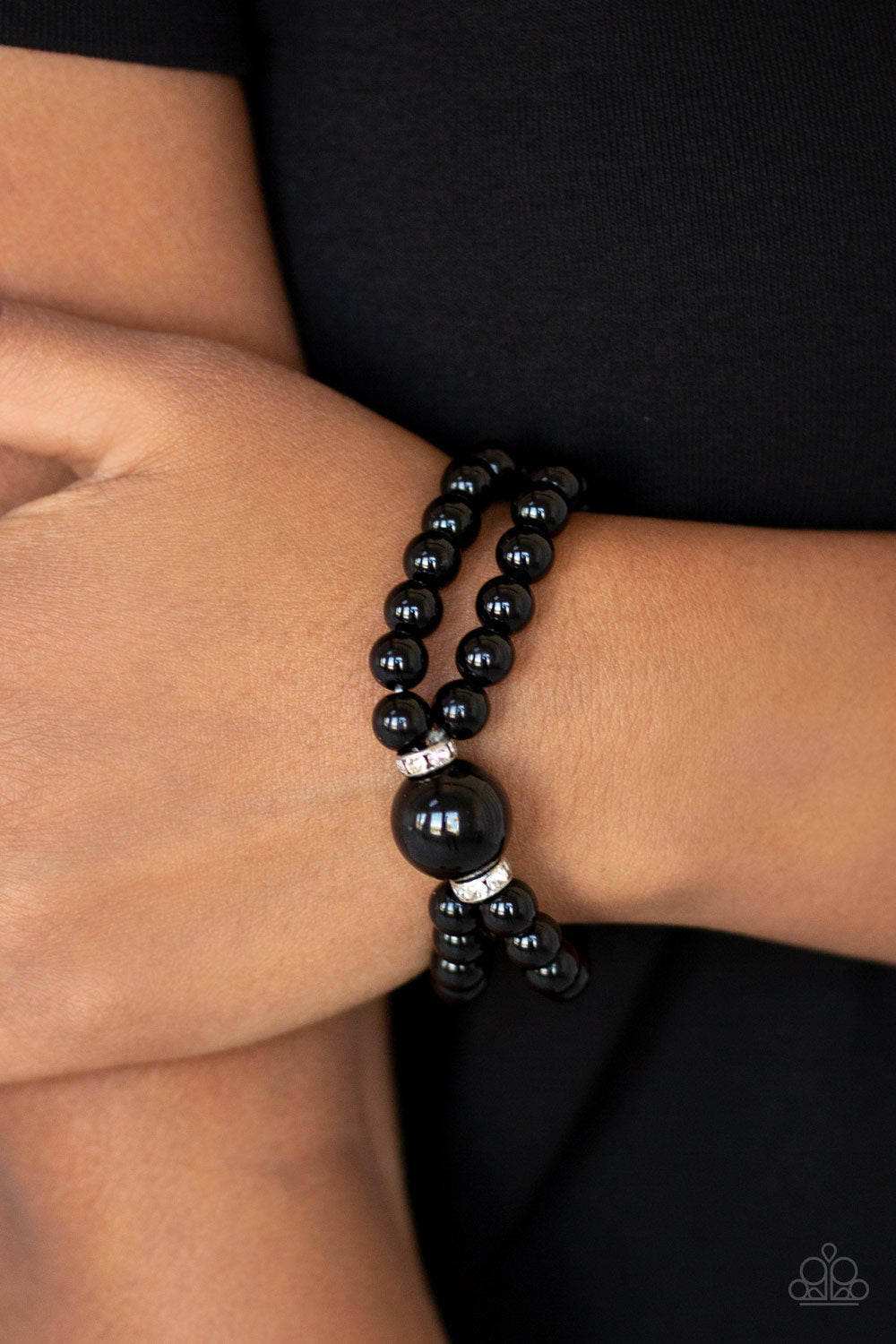 Romantic Redux  Bracelet - Black