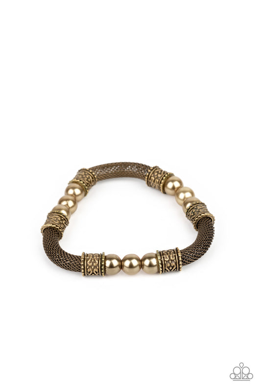 Talk Some SENSEI - Brass Bracelet