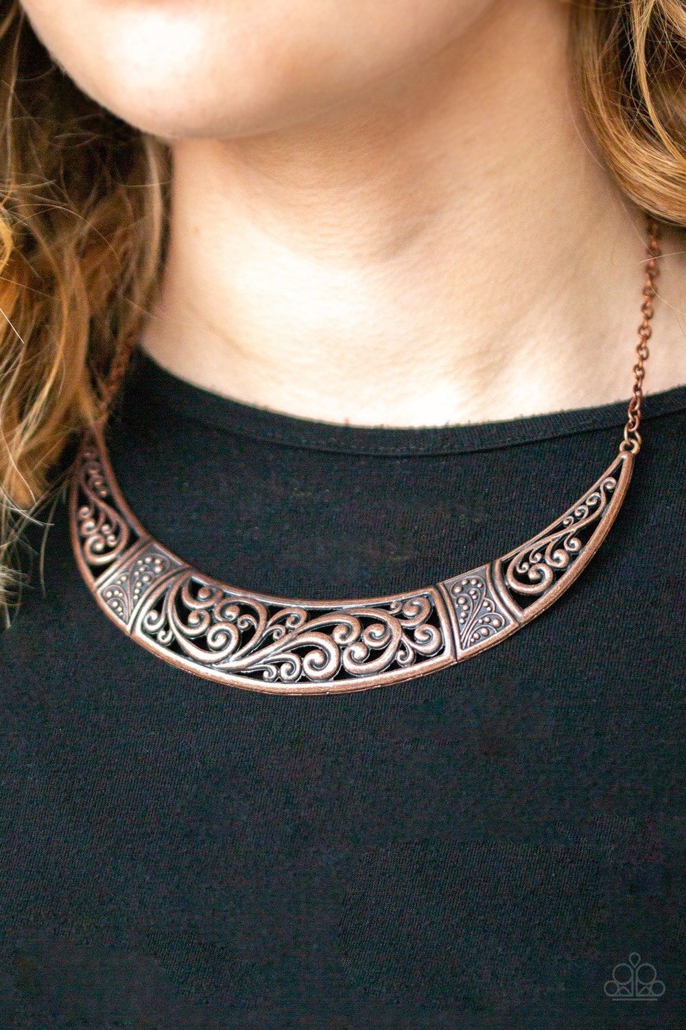 Bull In A China Shop - Copper Neclace