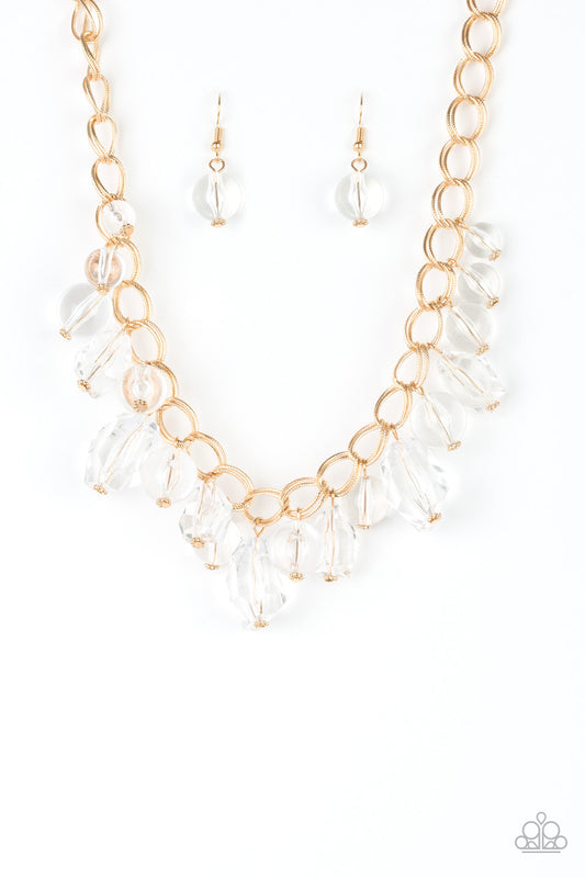 Gorgeously Globetrotter - Gold Necklace