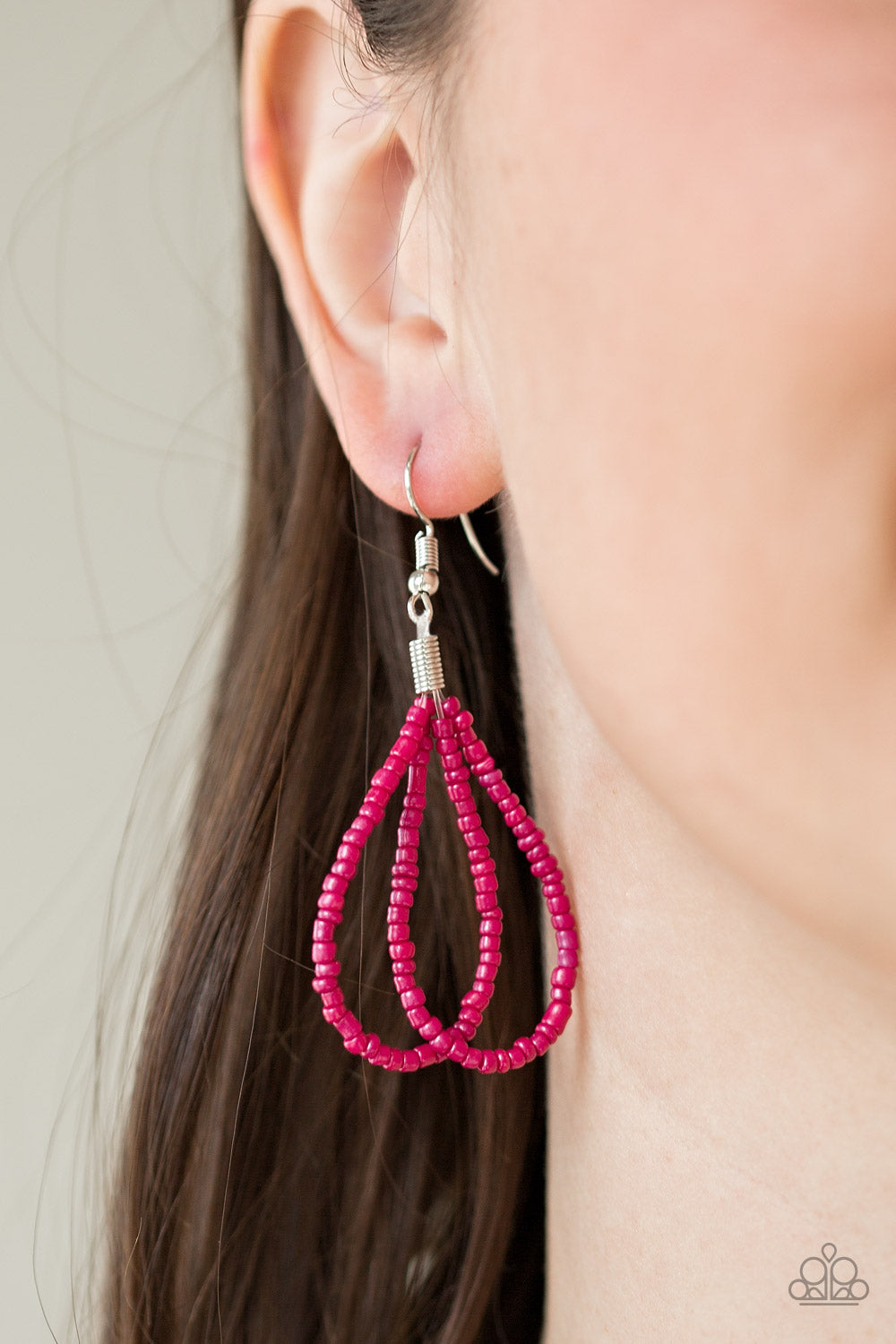 Bora Bombora - Pink Seedbeads Necklace