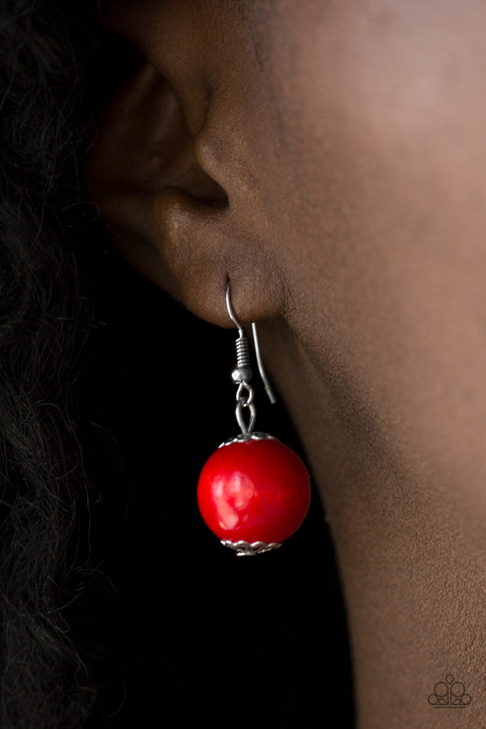 Caribbean Cover Girl - Red Wood Necklace