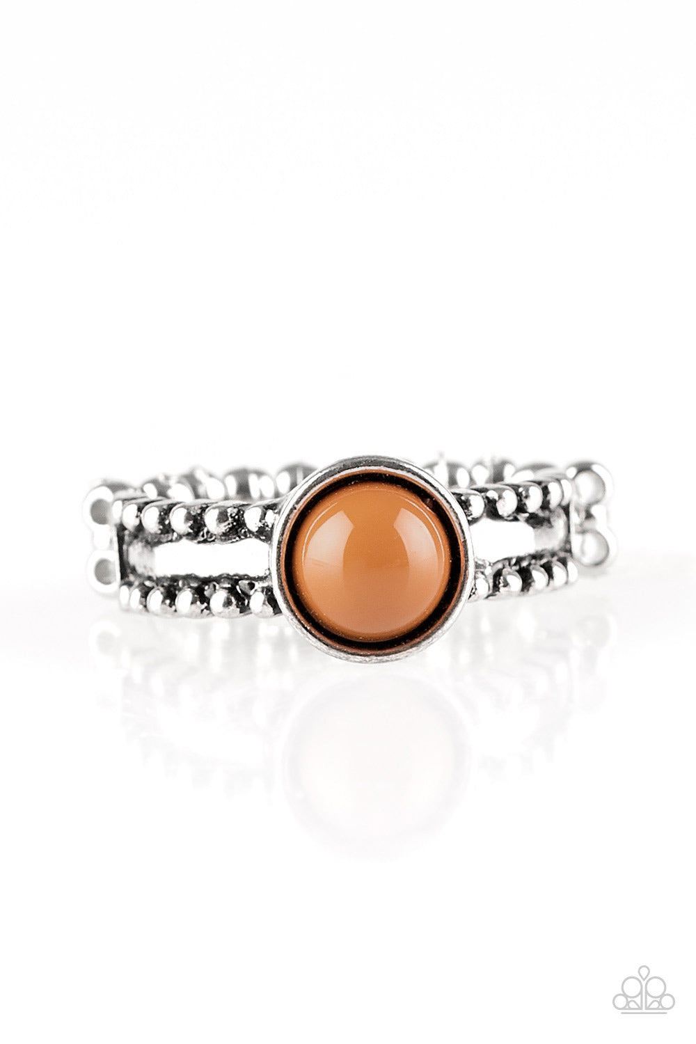TREK and Field - Silver w/Brown Ring